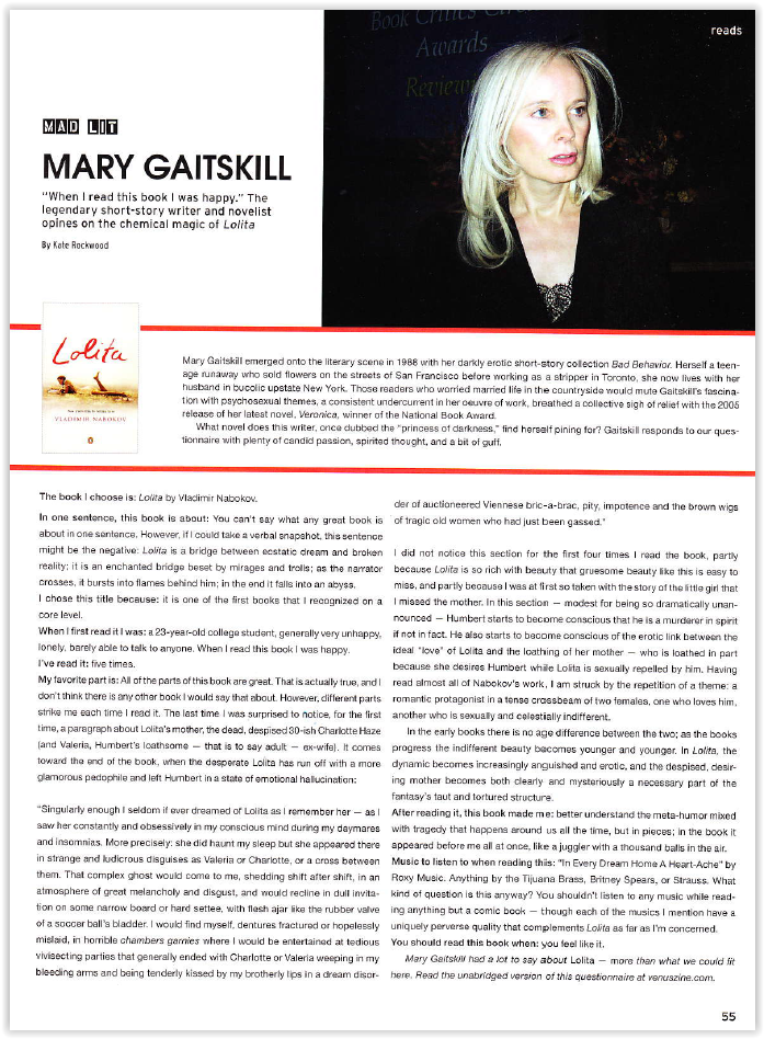 Mary Gaitskill